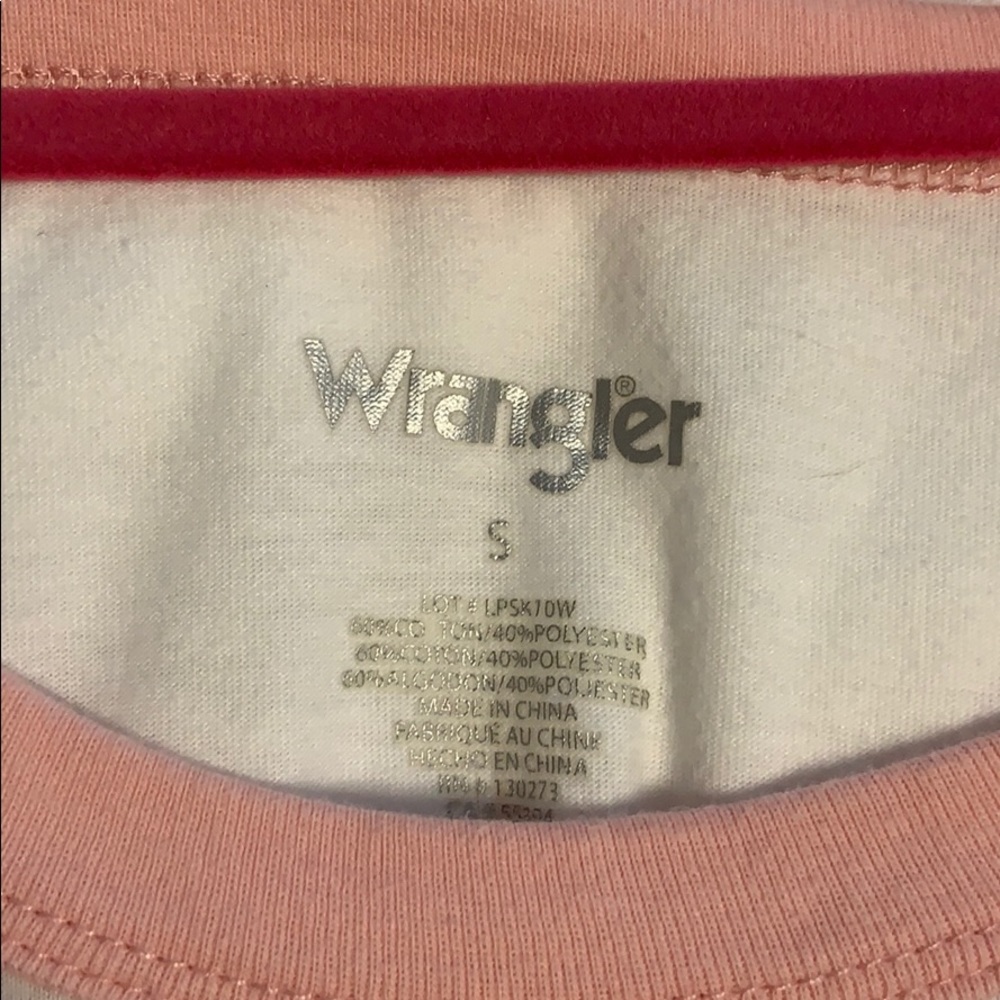 Wrangler Ringer Tee - Size small - Picture 3 of 3